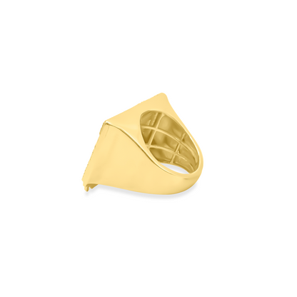 10K Gold Diamond Men's Ring 1.20CT