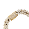 Iced Out Cuban Prong Diamond Bracelet (7CT) in 10K Gold (Yellow or White) - 10mm